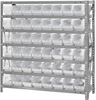 Open Shelving, 7Shelves, 48Bins, Clear; Shelving Unit Type Quantum Storage - 42AC8697 - Newark, An Avnet Company