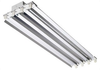 Industrial Fluorescent Fixture With Reflector -- T8K432UP4S