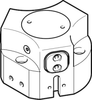 Three-point gripper - HGDD-40-A - Festo Corporation