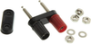 Binding Post, 15A, #6-32, Stud Black/red; Product Range Superior Electric - 67C0655 - Newark, An Avnet Company