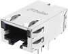 Rj45 Connector, Jack, 8P8C, Tht; Modular Connector Type Pulse Electronics - 60AC3095 - Newark, An Avnet Company