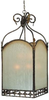 25739-BBZ Foyer/Hall Lanterns-Glass w/Frame - 408241 - Capital Lighting, Inc.