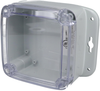 Enclosure W/ Flange, Pc, Grey/clear; Enclosure Type Bud Industries - 82AH3748 - Newark, An Avnet Company