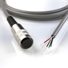 16mm, 6-pin, 5 wire, 3M cable assembly - Image