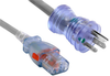 Power Cord, Nema 5-15P/iec C13, 10Ft; Connector Type A Quail Electronics - 72AC4292 - Newark, An Avnet Company