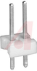 Header, Friction Lock; MTA-100; 2; 250 VAC; Polyester; Tin; Copper Alloy; Tin - 70083771 - Allied Electronics, Inc.