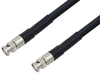 BNC Male to BNC Male Cable 100 cm Length Using LMR-400-DB Coax - PE3W01357-100CM - Pasternack