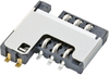 Connector, Sim, 6Pos, Card Detection; Product Range C&k Components - 95W3076 - Newark, An Avnet Company