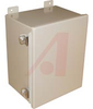 Enclosure;NEMA 12,13;Industrial;16 ga.Steel;Hinged Cover;Inner Panel;10x8x6in - 70165128 - Allied Electronics, Inc.