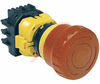 Switch,E-STOP,22mm,LED Illuminated,40MMMUSHROOM BUTTON,WITH SCREW TERM,4NC -- 70172750