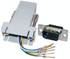 Modular Plug(8 Cond)-9 Pin(m) RJ-45 to D-Sub Adapter - DATA - CD-A9538M - Visual Sound, Inc.