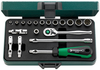 40aD/12/7QR - Socket set 1/4