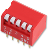 Dip Switch, 5Pos, Spst-No Rohs Compliant Multicomp Pro - 57AC7051 - Newark, An Avnet Company