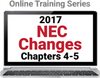 NFPA 70 Changes to the NEC 2017 Edition - Chapters 4-5 Online Training
