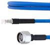 Low PIM N Male to QMA Female Plenum Cable SPP-250-LLPL Coax in 36 Inch and RoHS with LF Solder - FMCA1792-36 - Fairview Microwave Inc.
