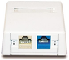 SURFACE MOUNT BOX OFFICE WHITE 2 PORT - 60-05213 - MilesTek Corporation