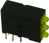 Indicator Led Pcb 3-Led, Yellow, 12.6Mcd; Led Color Dialight - 30K4503 - Newark, An Avnet Company