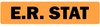E.R. Stat Medical Label Fluorescent Orange - LV-MCL22 - LabelValue