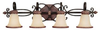 1074IU-252R Bathroom Fixtures-Four Lights - 408579 - Capital Lighting, Inc.