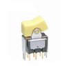 SWITCH ROCKER DPDT 0.4VA 28V - MN23TXG13 - NKK Switches