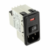 Power Entry Connectors - Inlets, Outlets, Modules -- 1-6609951-3-ND - Image