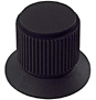 Electromed Series Knob - EMS11FF2B - Electronic Hardware Corporation
