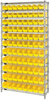 Open Wire Shelving, 12Shelves, 88Bin/yel; Shelving Unit Type Quantum Storage - 44AC8054 - Newark, An Avnet Company