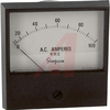 Ammeter; 0 to 100 ACA; + 2%; 3-1/2 in.;2%; 2.69 in.; 0.125 in.; -20 to degC - 70209486 - Allied Electronics, Inc.