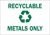 Recycle & Environment Sign - 70617 - Brady Corporation
