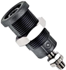 Banana Jack, Solder, Black; Gender Keystone - 99F4501 - Newark, An Avnet Company