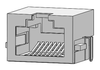 Modular Jacks - RJE2K1882203 - Amphenol Communications Solutions