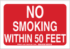 No Smoking Sign - 123915 - Brady Corporation