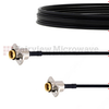 Slide-On BMA Jack 2 Hole Flange to Slide-On BMA Jack 2 Hole Flange Cable FM-SR086TBJ Coax in 12 Inch - FMCA1559-12 - Fairview Microwave Inc.