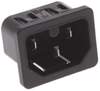 Power Entry Connectors - Inlets, Outlets, Modules - 486-6218-ND - DigiKey