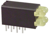 Indicator, Led Pcb, 4Led, 3Mm, Yel, 2.1V; Led Color Dialight - 30K4374 - Newark, An Avnet Company