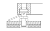 Swivel load foot for HLCB up to 1.76t - 1-HLCB/ZAK/1.76T - Hottinger Bruel and Kjaer UK Ltd.