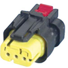 Connector Housing, Plug, 3Pos, 4.5Mm Rohs Compliant Te Connectivity - 75AJ2981 - Newark, An Avnet Company