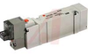Solenoid Valve; 5 port; 2 posit single;base mt; 24VDC; grommet w/.3m leadwire - 70071361 - Allied Electronics, Inc.