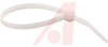 Tie, Cable; Natural; 6 in.; 0.14 in.; 1-1/4 in.; UL Recognized - 70163551 - Allied Electronics, Inc.