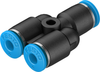 Push-in Y-connector - QSY-4 - Festo Corporation