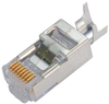 Connector, Rj45, Plug, 8P8C, Crimp; Modular Connector Type L-Com - 67AC9680 - Newark, An Avnet Company