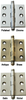 Solid Brass Cabinet Hinges with Ball Tips - 838320 - HardwareSource, Inc.