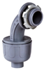 Sealproof Gray Nonmetallic Liquid-Tight 90 Conduit Connector -- 55015 - Image