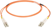 2m (6.5ft) LCLC OR OM2 MM Fiber Patch Cable INDR Zip OFNR - EFN6020-002M - Black Box
