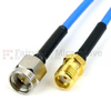 SMA Male to SMA Female Cable RG-405 Coax in 24 Inch - SCA53086-24 - Fairview Microwave Inc.