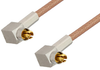 MC-Card Plug Right Angle to MC-Card Plug Right Angle Cable 72 Inch Length Using RG178 Coax, RoHS - PE36128LF-72 - Pasternack