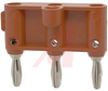 Red Triple Banana Plug - 70197977 - Allied Electronics, Inc.
