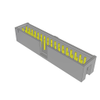 Headers, Male Pins - 612-HTSS-117-01-G-D-ND - DigiKey