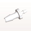 Straight Reducer Connector, Barbed, White - HSR4230 - Qosina Corp.