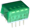 Dip Switch, 0.1A, 50Vdc, 4Pos, Tht Rohs Compliant Cts - 60AJ4792 - Newark, An Avnet Company